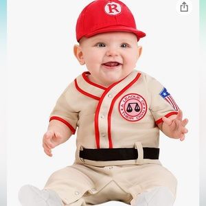 A League of their Own Coach Costume for baby